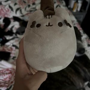 Pusheen earmuffs 🩵